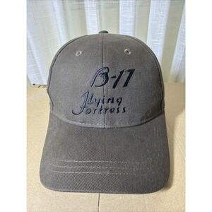 Boeing B-17 Flying Fortress Script Hat, Green, WWII Aviation